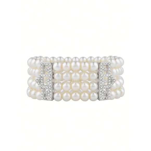 ?✨ 6PCS 1920s White Accessories Flapper Great Gatsby Retro Costume Set NEW main image 5